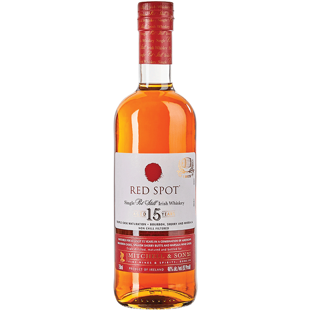 Red Spot Single pot Still 15 years Irish Whiskey