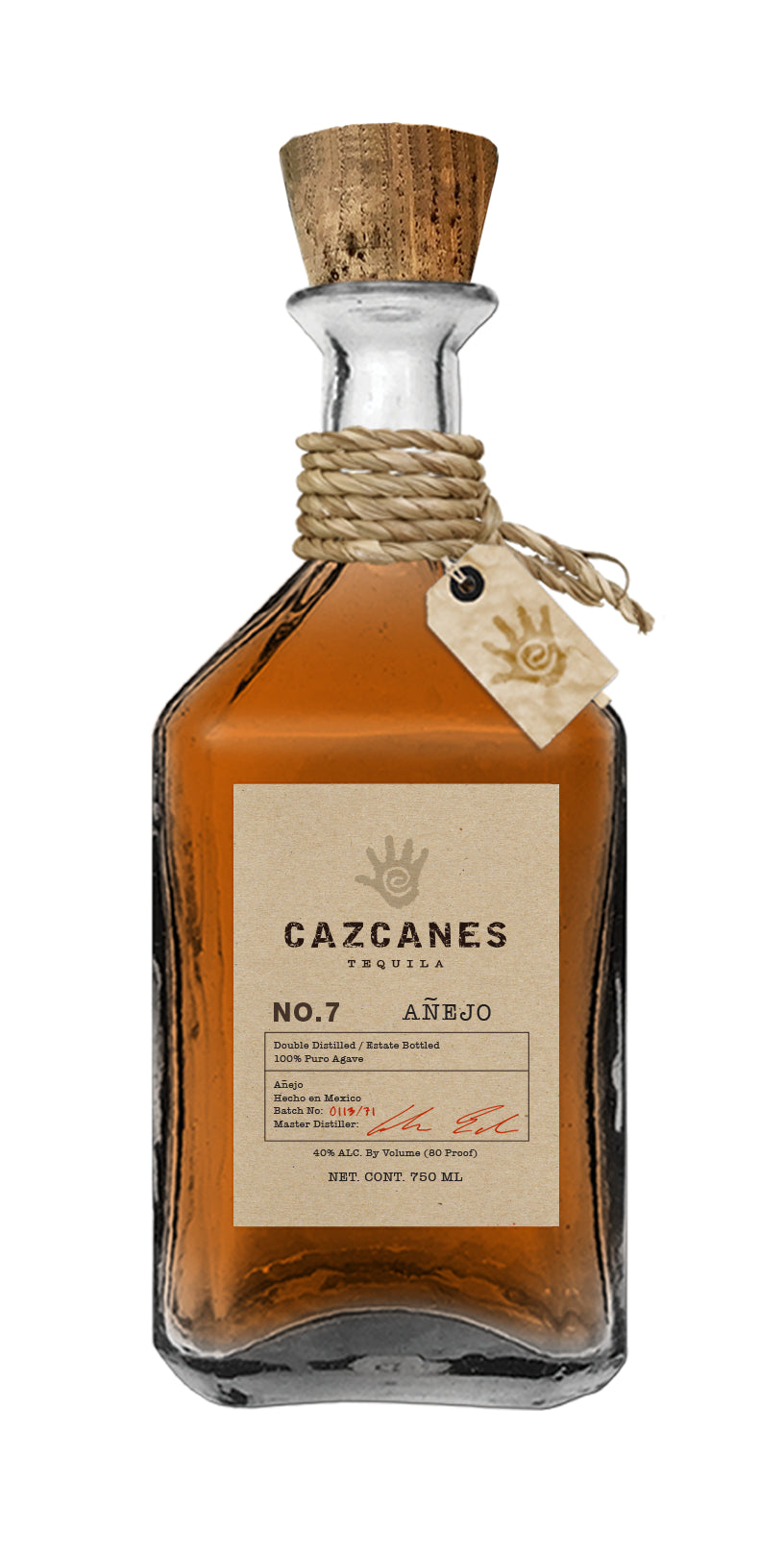 Cazcanes No.7, Tequila Anejo 750 ml
