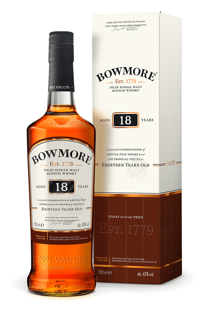 Bowmore Islay Single Malt Scotch Whisky 18 Year