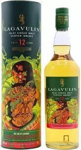 Lagavulin The Ink of Legends 12 yr Islay Single Malt Scotch Whiskey 750 ml