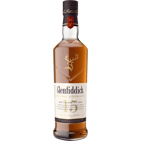 Glenfiddich 15 Year Solera Reserve Single Malt Scotch Whisky 750ml