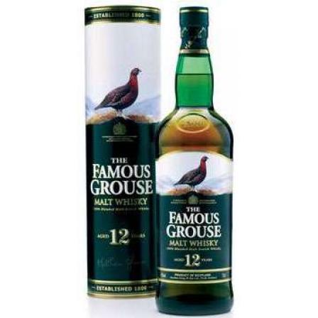 The Famous Grouse Blended Scotch Whisky 12 Year 750ml