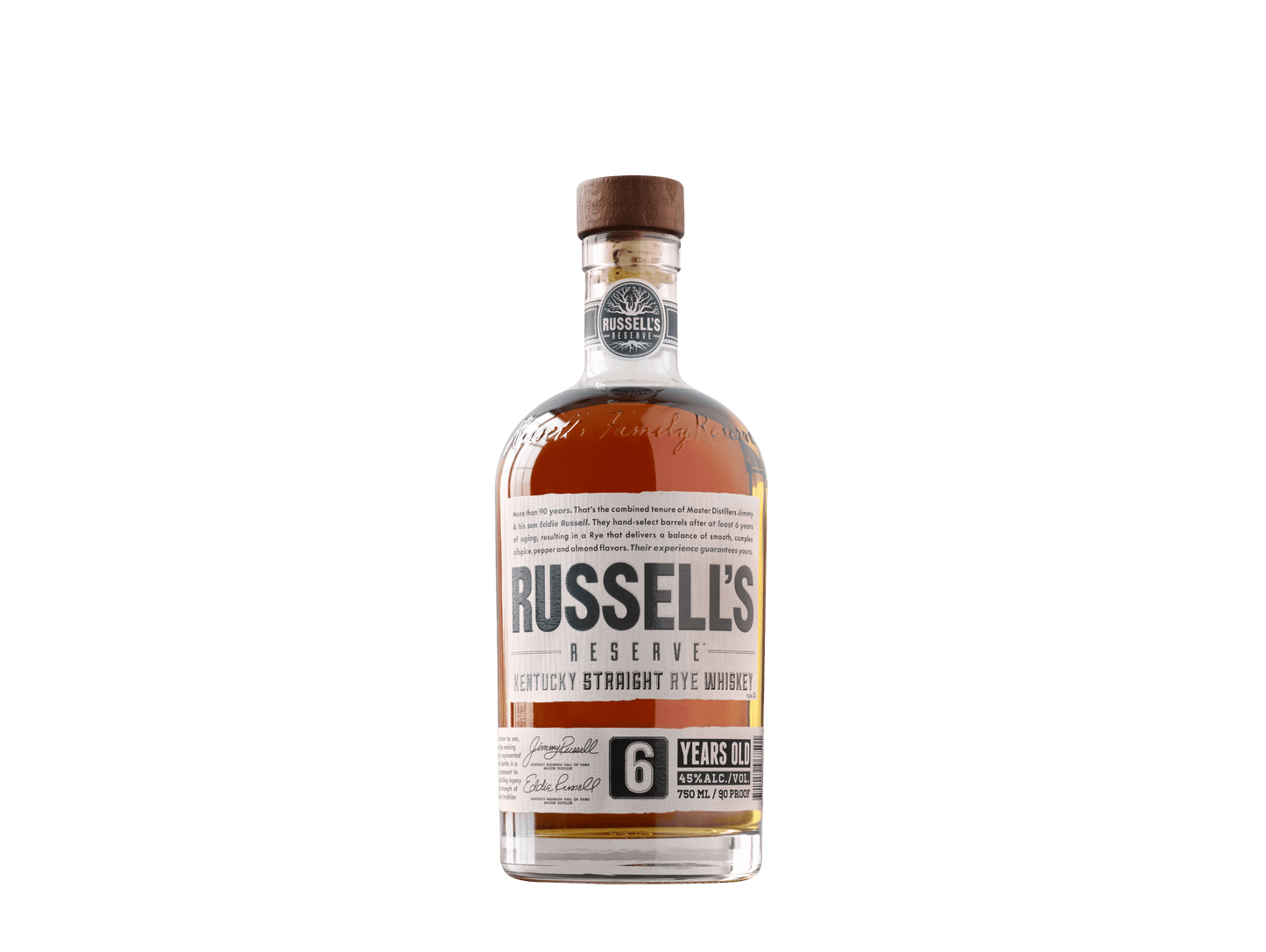 Russell's Reserve Rye Whiskey 6 Year 750ml