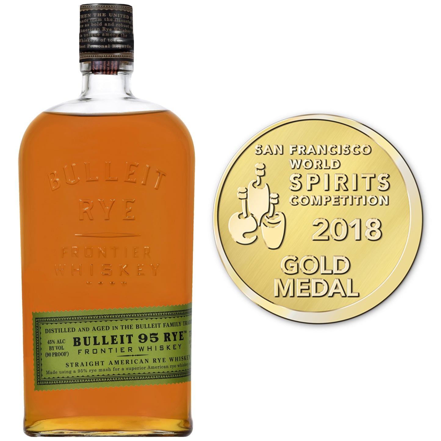 Bulleit 95 Rye 750ml