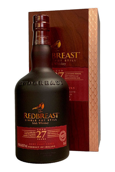 Redbreast Single Pot Still Irish Whiskey 27 Years Ruby Port Cask
