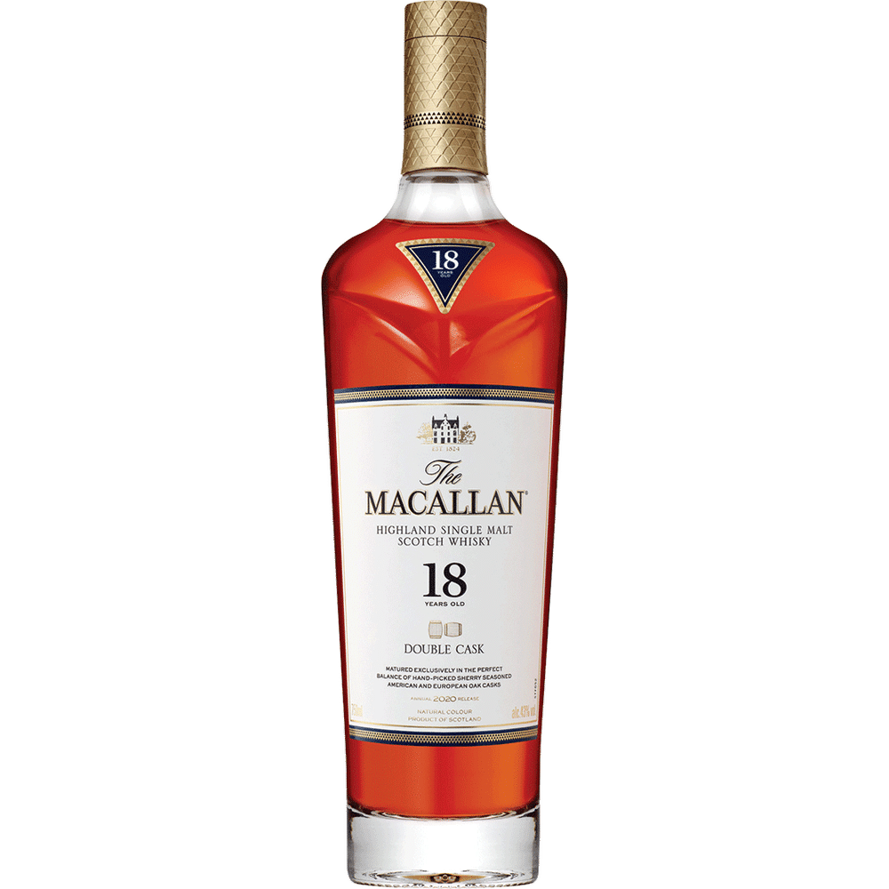 The Macallan 18 Year Double Cask Single Malt Scotch Whisky 750ml