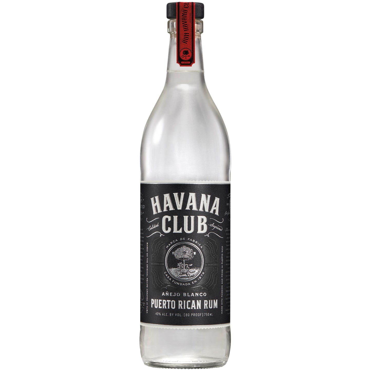 Havana Club Rum Anejo Blanco 750ml