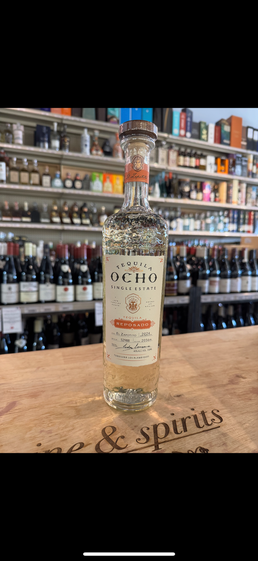 Tequila Ocho Single Estate Reposado: A True Taste of Terroir