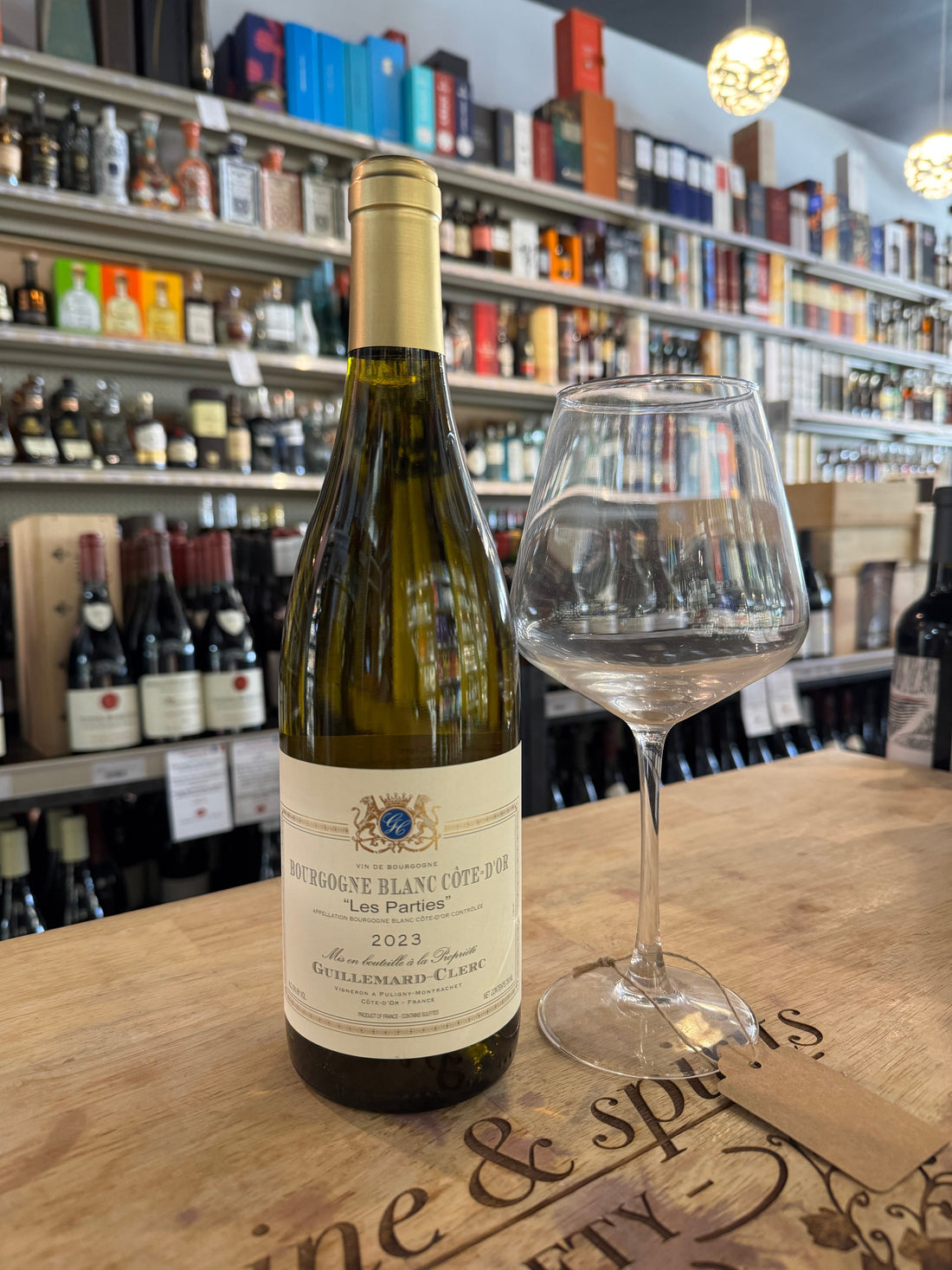 Welcome to the Magnificent 2023 Bourgogne Blanc Côte d'Or "Les Parties"