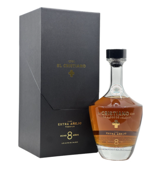 El Cristiano Tequila 8 yr extra anejo 750ml