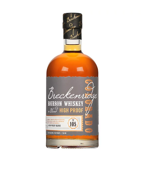 Breckenridge Distillers High Proof Bourbon Whiskey, 90 Proof, 750 ml