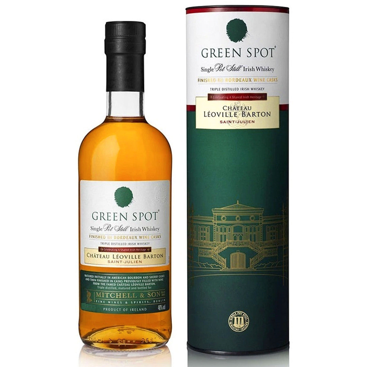Green Spot Chateau Léoville Barton Finished In Bordeaux Casks