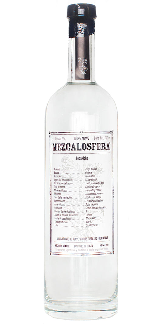Mezcalosfera Mezcal Tobaxiche