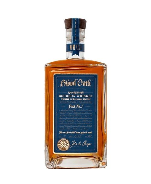 Blood Oath Pact 8 Kentucky Straight Bourbon Whiskey