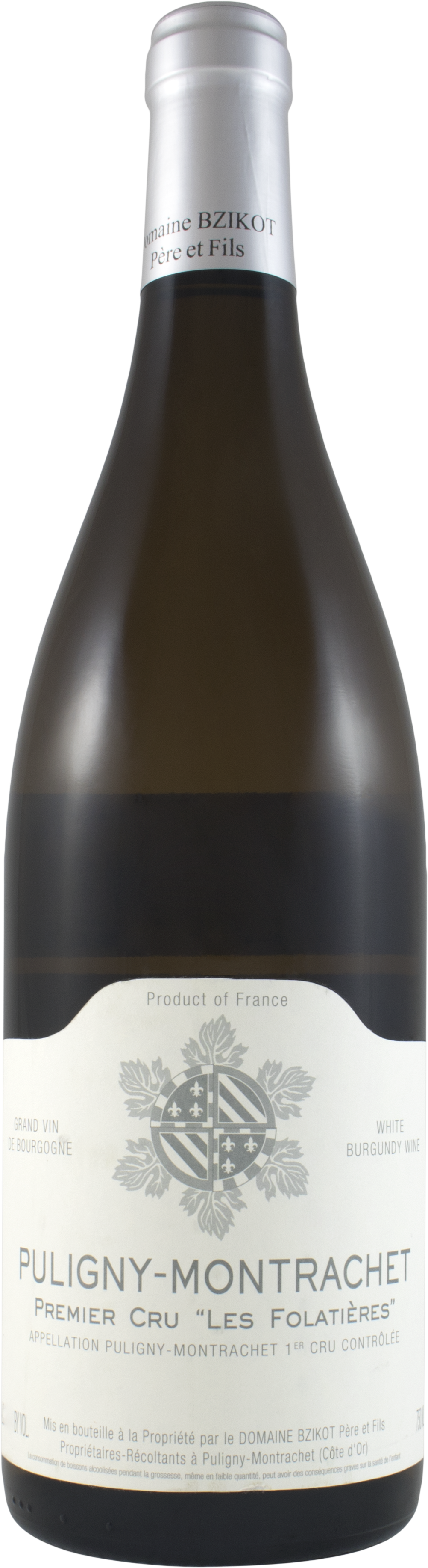 Sylvain Bzikot Puligny- Montrachet Les Folatieres Premier Cru 2023 750ml