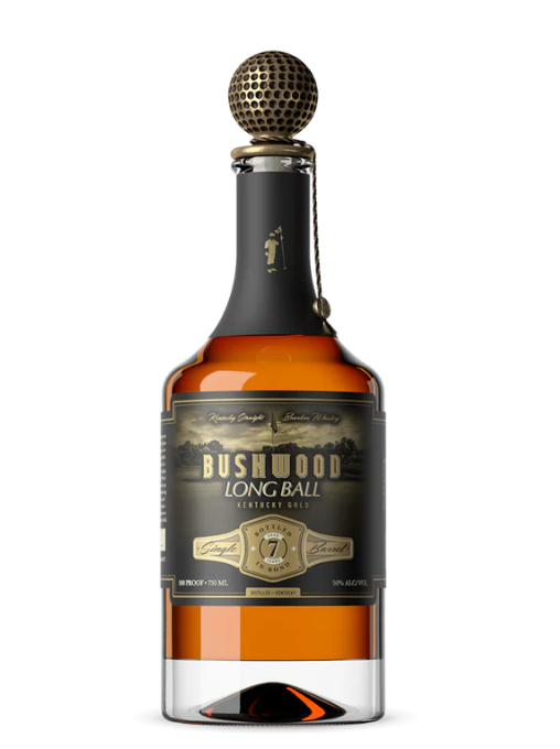 Bushwood Long Ball Kentucky Gold Straight Bourbon 750ml 7 yr aged single barrel