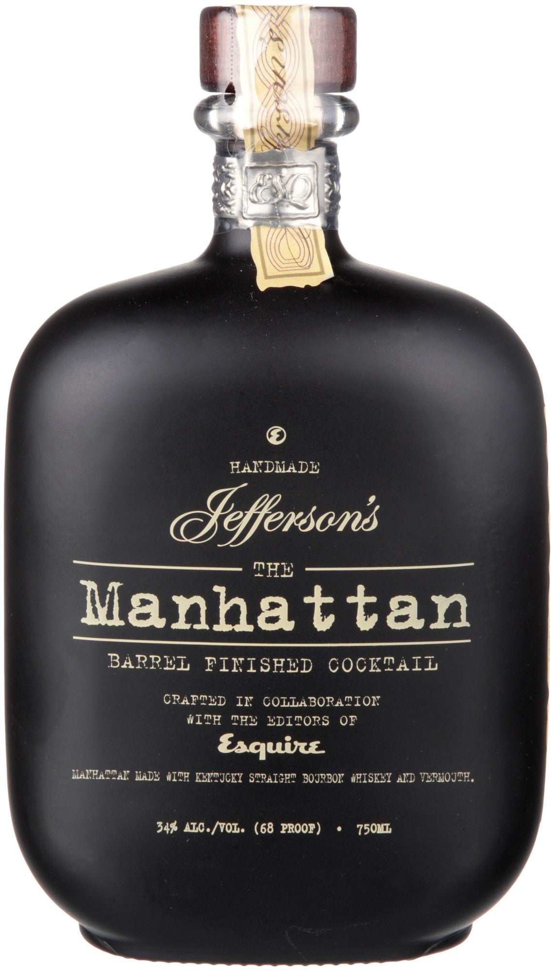 Jefferson's Cocktail the Manhattan Barrel Finished 750ml