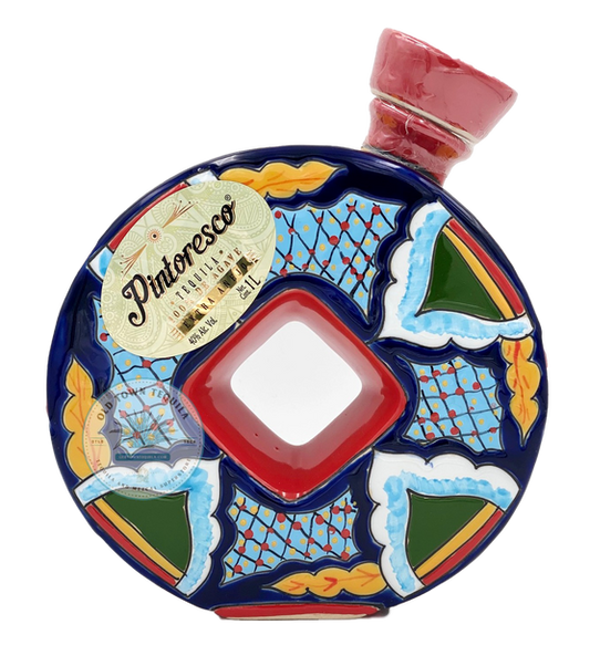 Pintoresco Tequila Extra Anejo Color Round 1L
