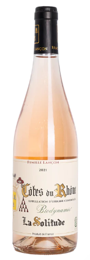 Domaine de La Solitude, Cotes du Rhone Biodynamic Rose 2021