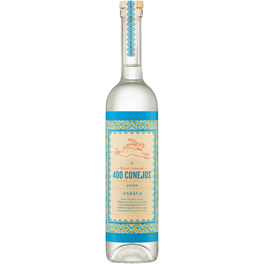 400 Conejos Mezcal Joven Artesanal Mexico