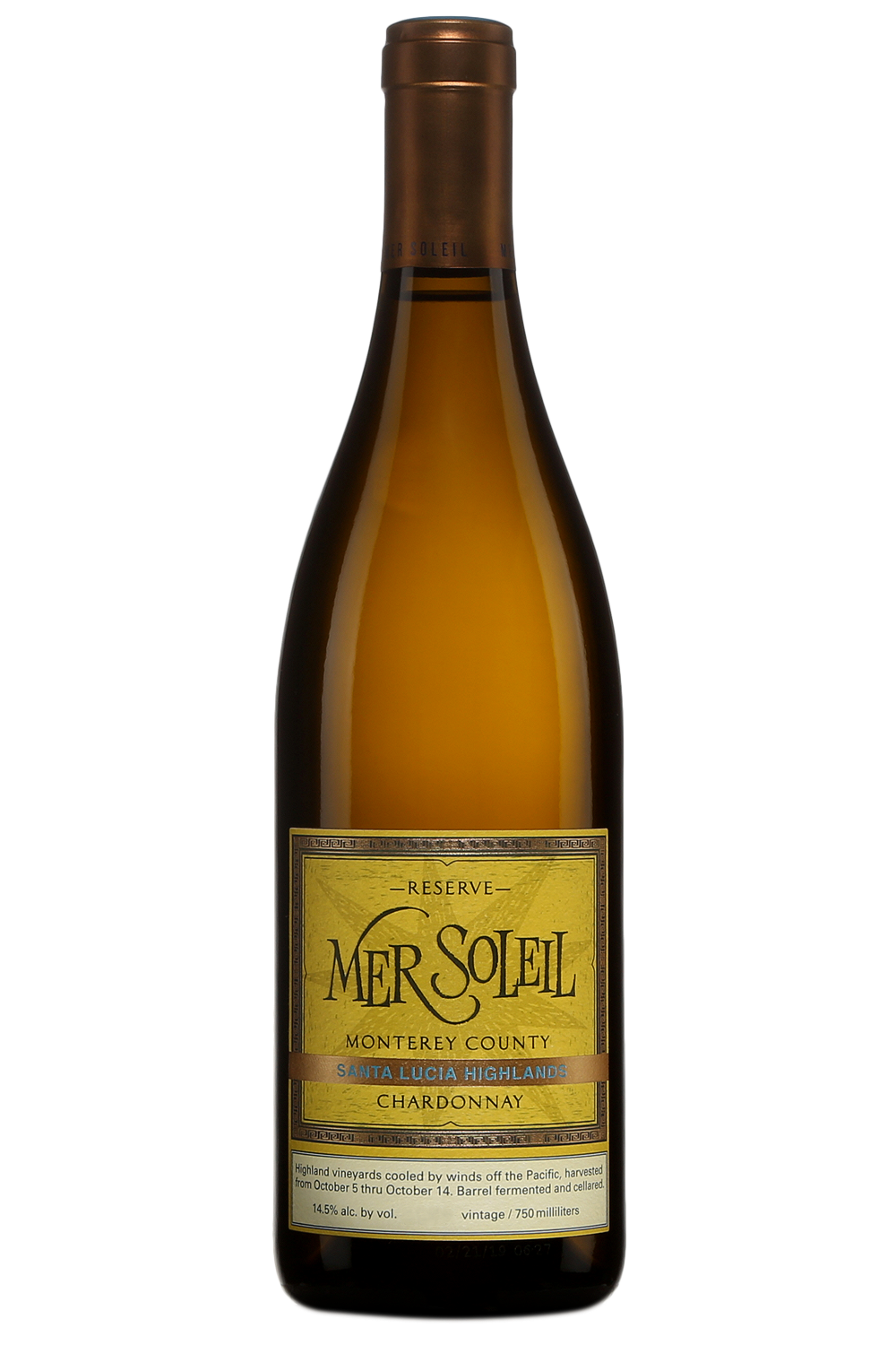 Mer Soleil Chardonnay Santa Lucia Highlands