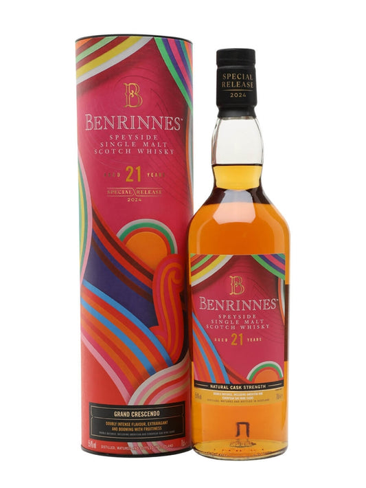 Speyside  Benrinnes  Single malt 21 yr Special release 2024  750 ml