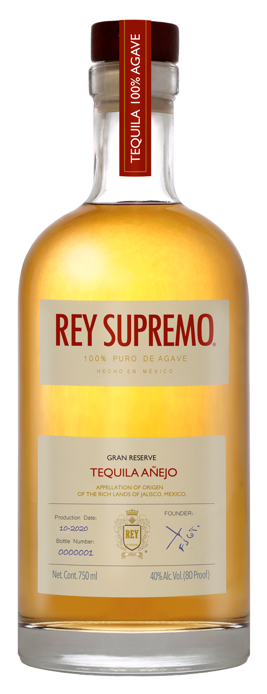 Rey Supremo, Tequila Gran Reserve Anejo