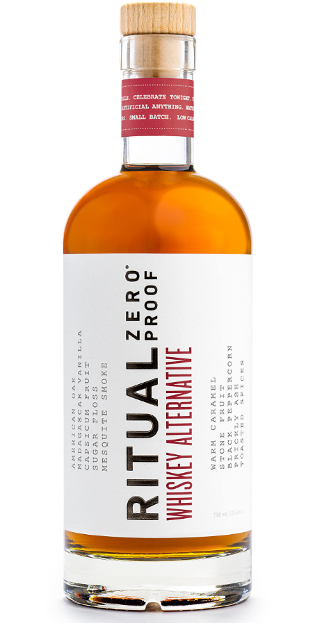 Ritual Whiskey Alternative Zero Proof Non-Alcoholic 750ml