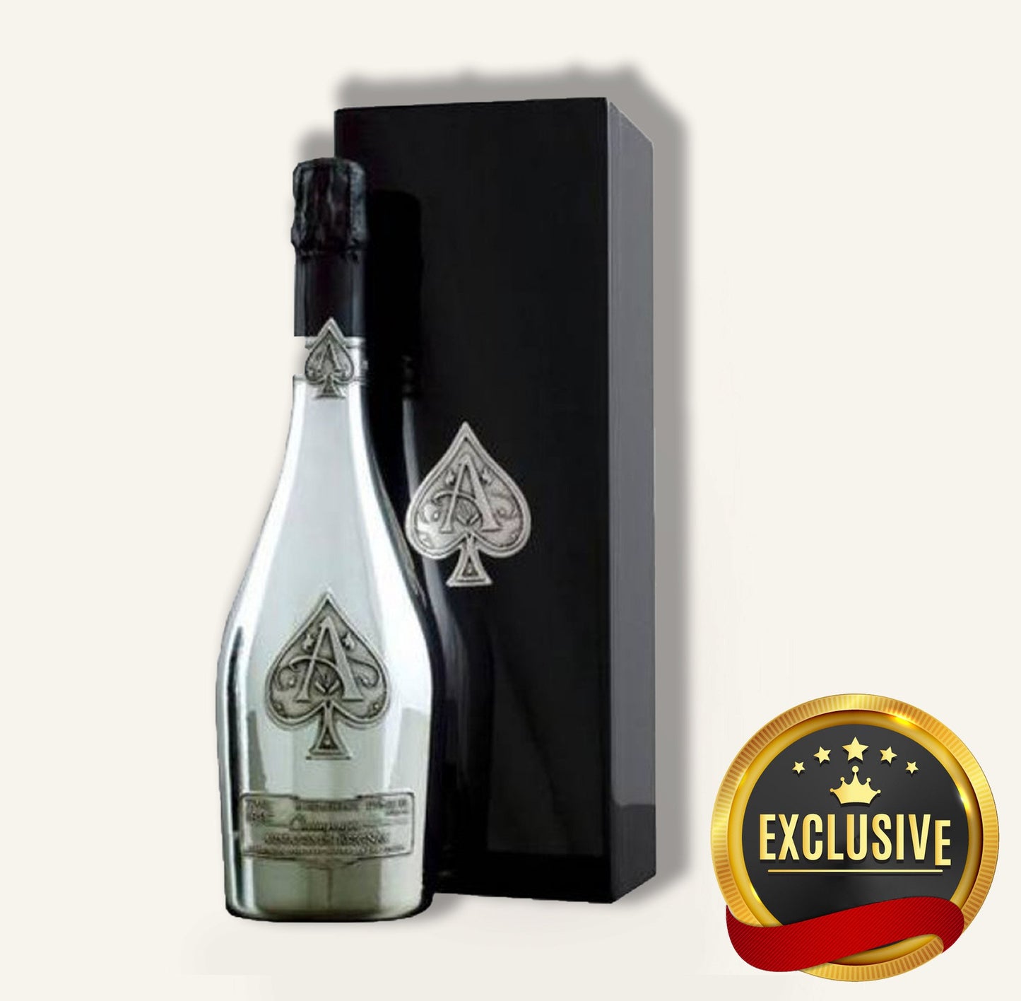 Armand De Brignac Ace Of Spades Ace of Spade Blanc D Blanc Silver