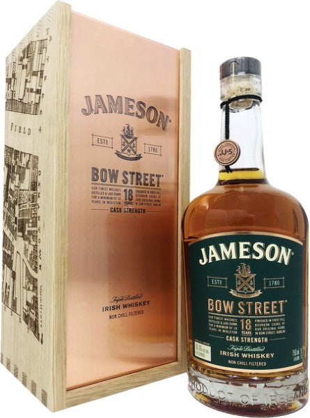 Jameson 18 Years Bow Street Irish Whiskey - 750ml