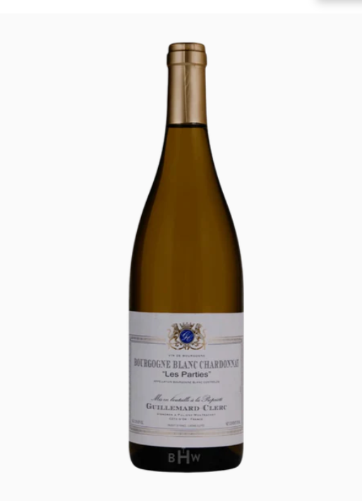 Domaine Guillemard Clerc Les Parties Bourgogne Blanc Cote D'Or