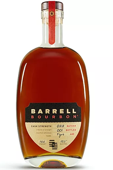 Barrell Bourbon 5 Year Cask Strength Batch 022 Whiskey 750ml