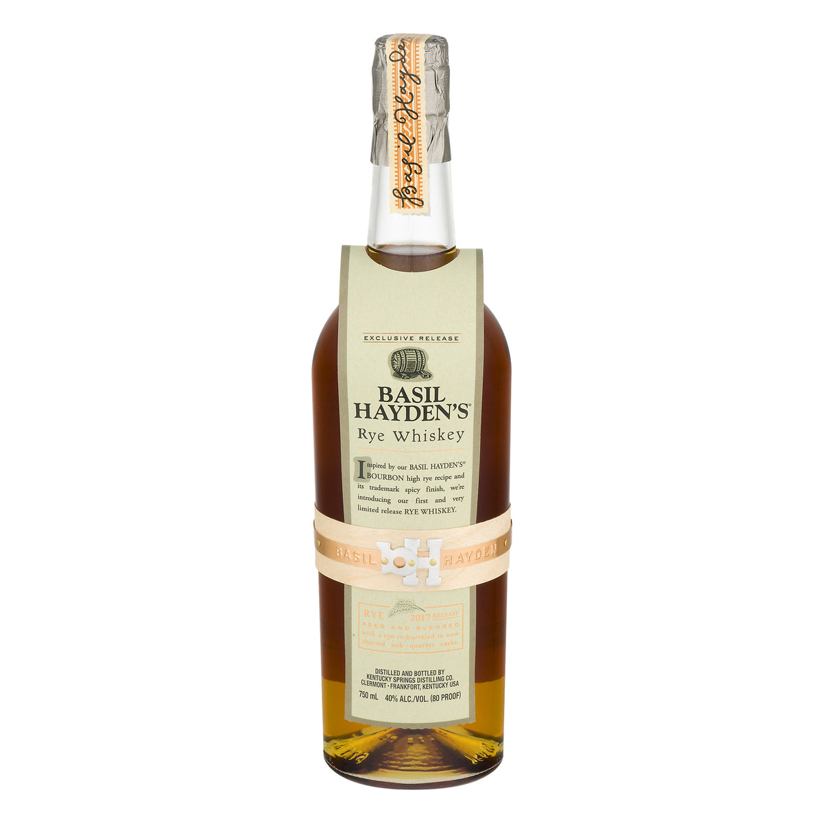 Basil Hayden's Rye Whiskey - 750ml — Newport Wine & Spirits