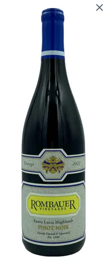 Rombauer Pinot Noir Santa Lucia Highlands 2023