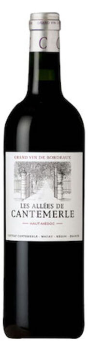 LES ALLEES DE CANTEMERLE 2015    750 ML