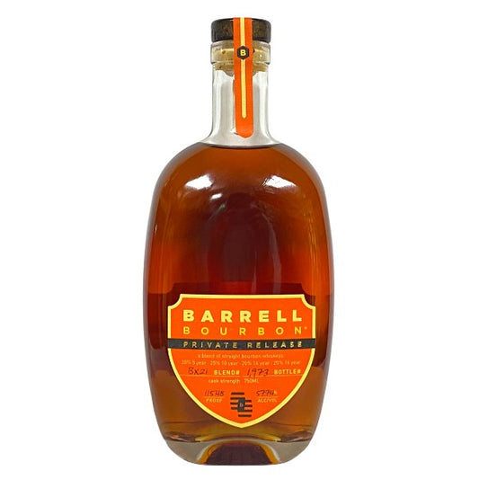 Barrell Bourbon Private Release Whiskey BX2i
