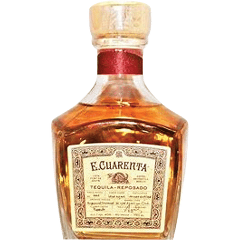 E Cuarenta Tequila Anejo 750ml
